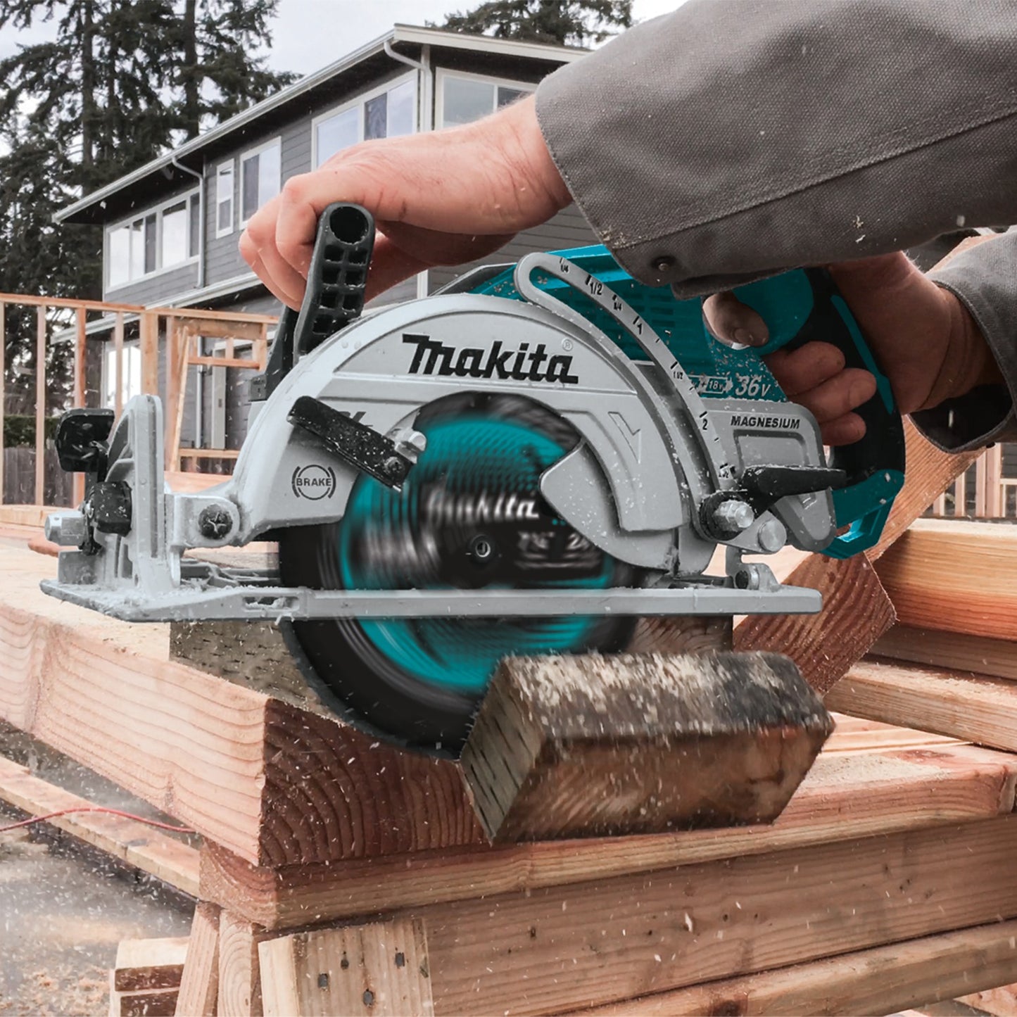 Makita B-61656-3 7‑1/4" 24T Carbide‑Tipped Max Efficiency Circular Saw Blade, Framing, 3/pk