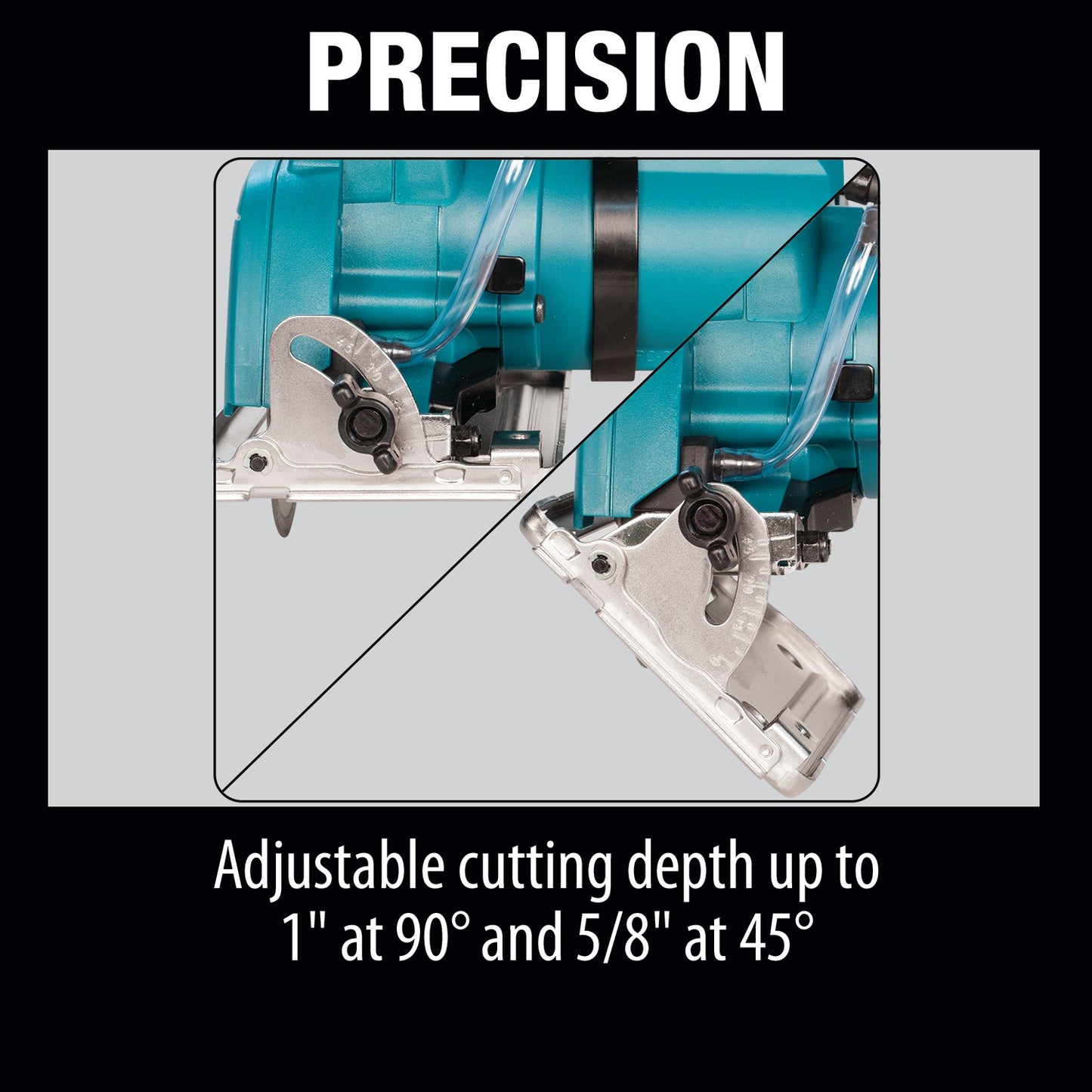 Makita CC02Z 12V max CXT® Lithium‑Ion Cordless 3‑3/8" Tile/Glass Saw, Tool Only