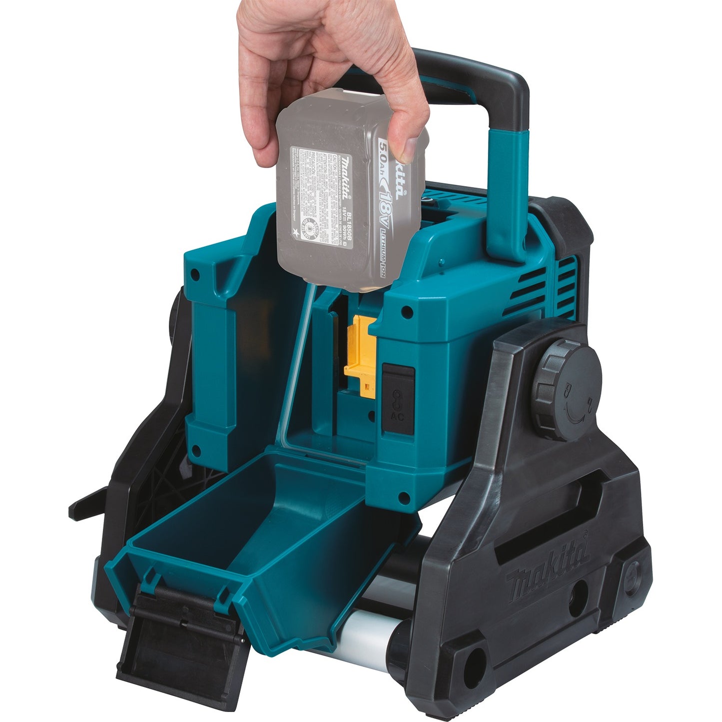 Makita DML811 18V LXT® Lithium‑Ion Cordless/Corded Work Light, Light Only
