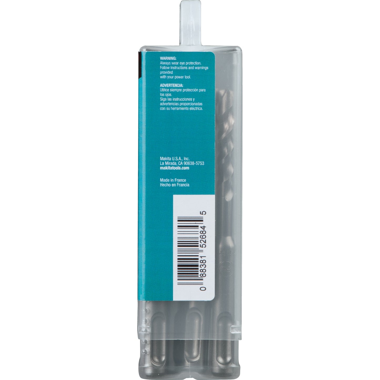 Makita B-60888 1/4" x 4" SDS‑PLUS Bit, 2‑Cutter, 10/pk
