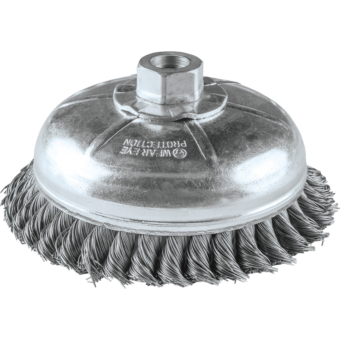 Makita A-98479 6" Knot Wire Cup Brush, 5/8"‑11