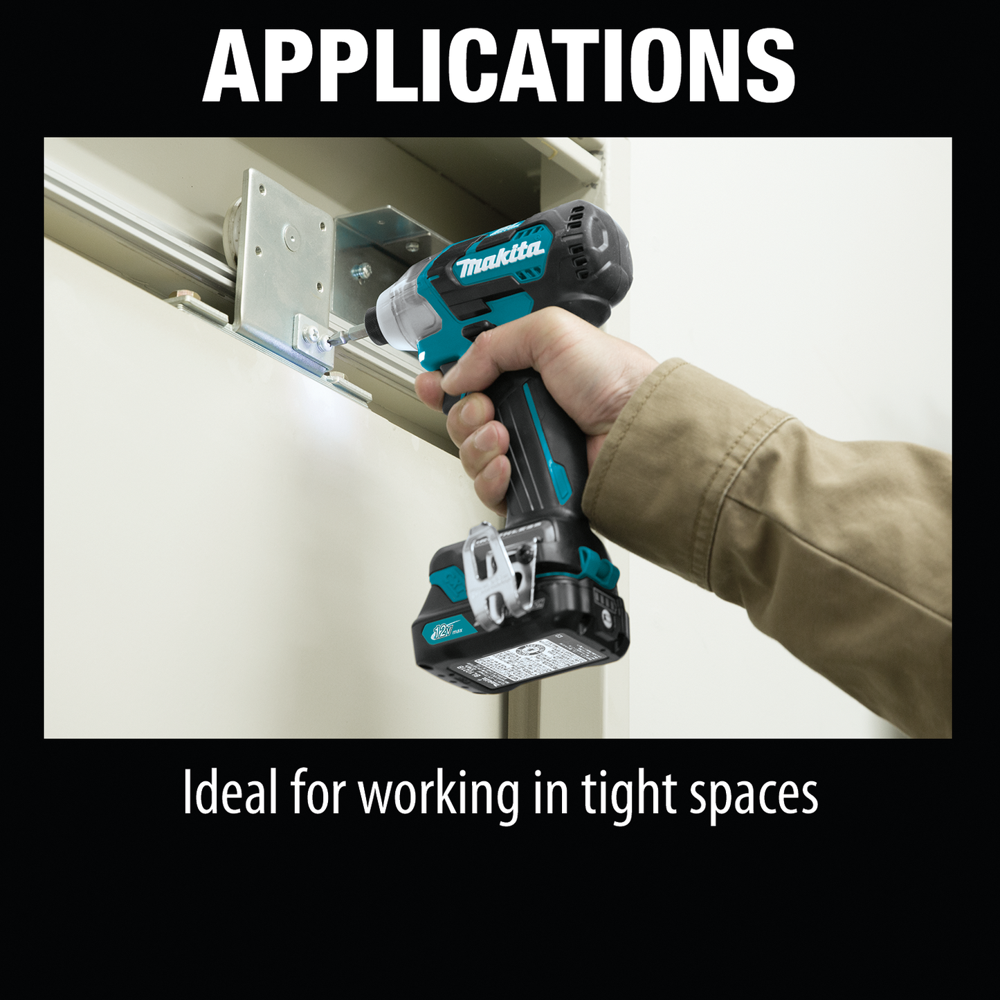 Makita DT04R1 12V max CXT® Lithium‑Ion Brushless Cordless Impact Driver Kit (2.0Ah)