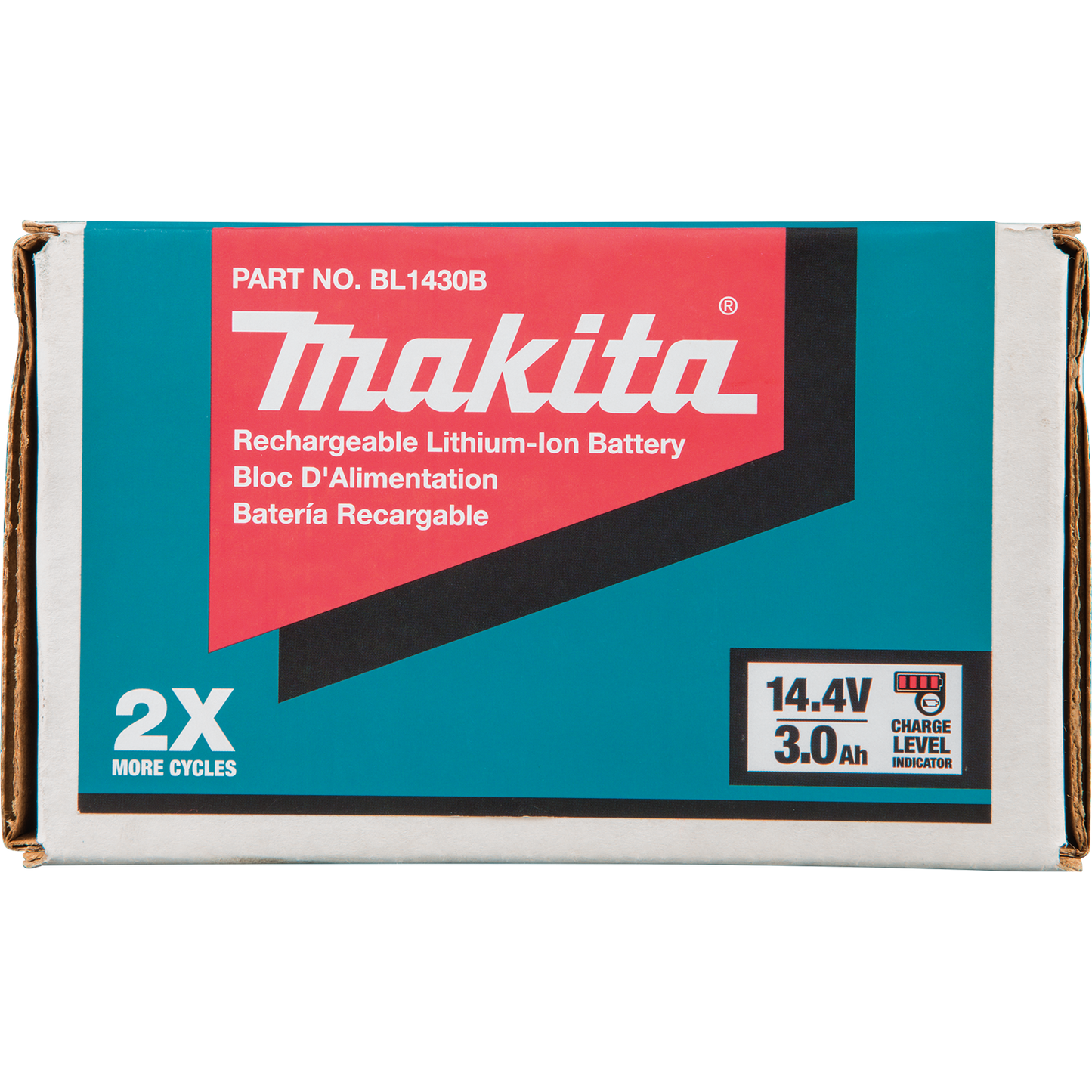 Makita BL1430B 14.4V Lithium‑Ion 3.0Ah Battery
