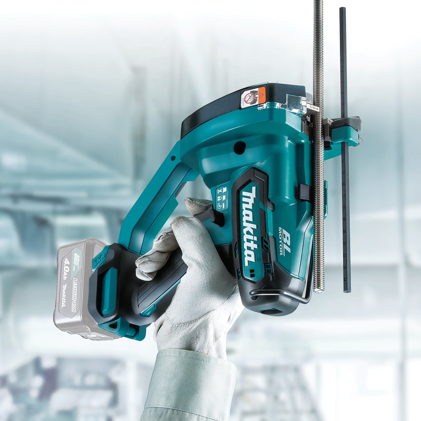Makita CS01Z 12V max CXT® Lithium‑Ion Brushless Cordless Threaded Rod Cutter, Tool Only