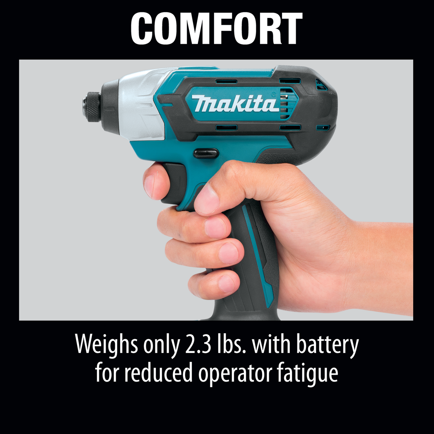 Makita DT03R1 12V max CXT® Lithium‑Ion Cordless Impact Driver Kit (2.0Ah)