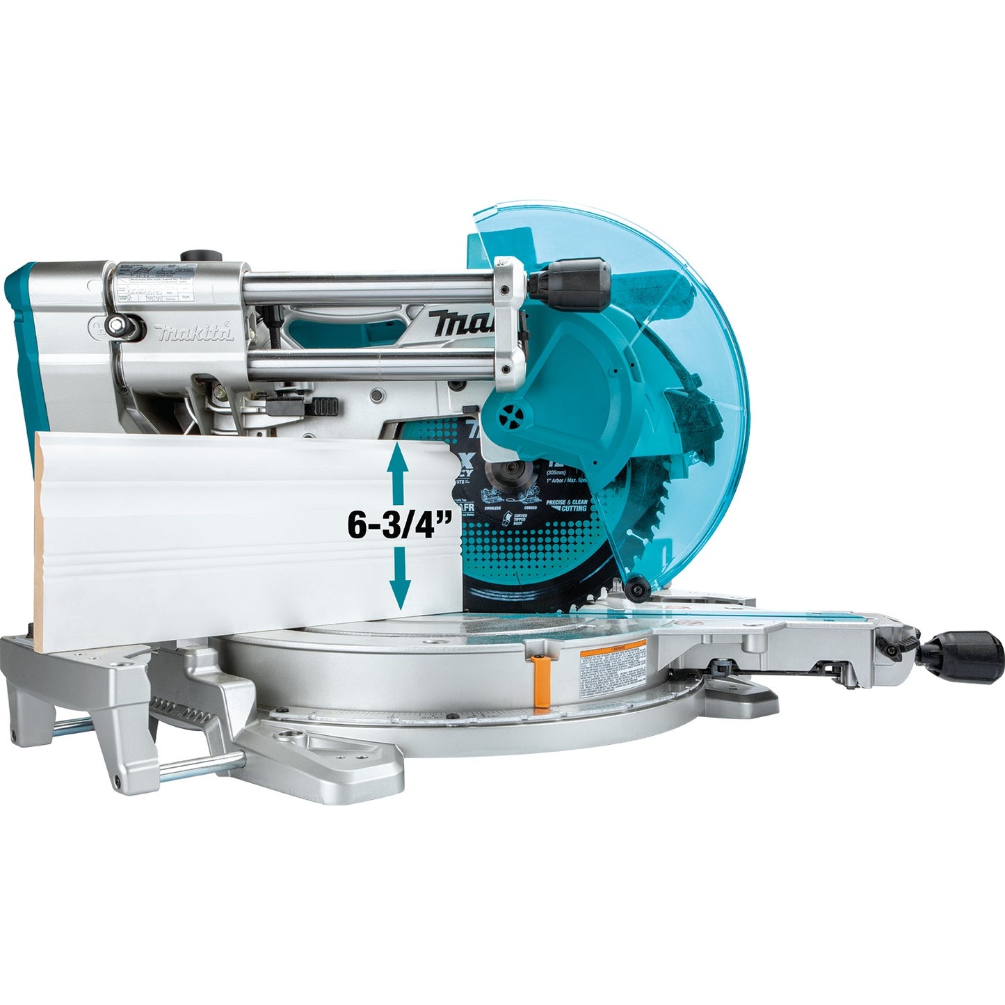 Makita XSL07Z 36V (18V X2) LXT® Brushless 12" Dual‑Bevel Sliding Compound Miter Saw with Laser, Tool Only