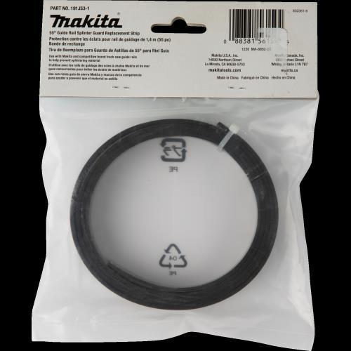 Makita 191J53-1 55" Guide Rail Splinter Guard Replacement Strip
