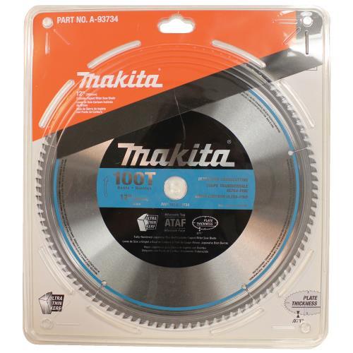 Makita A-93734 12" 100T Micro‑Polished Miter Saw Blade