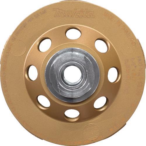 Makita A-96198 4‑1/2" Low‑Vibration Diamond Cup Wheel, Double Row