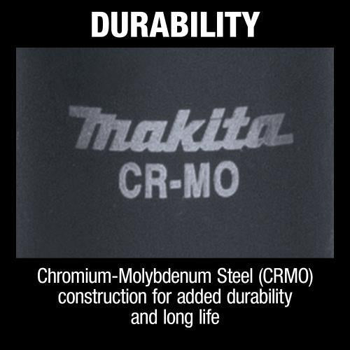 Makita A-96366 1‑1/4" Deep Well SAE Impact Socket, 1/2" Drive