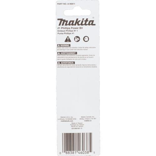 Makita A-96811 ImpactX #1 Phillips 3‘1/2³ Power Bit