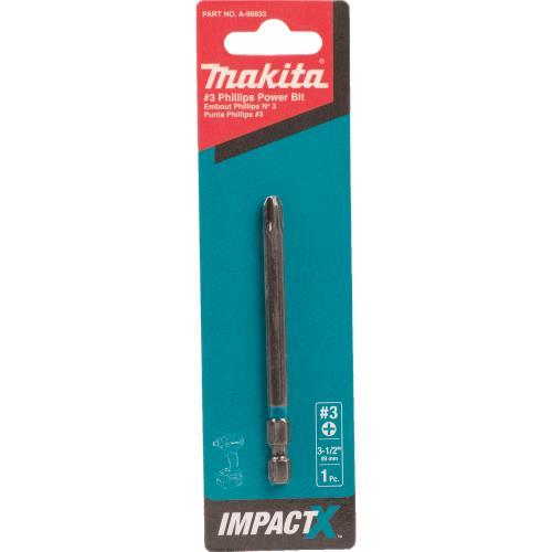 Makita A-96833 ImpactX #3 Phillips 3‘1/2³ Power Bit
