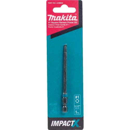 Makita A-96849 ImpactX #1 Square Recess 3‘1/2³ Power Bit