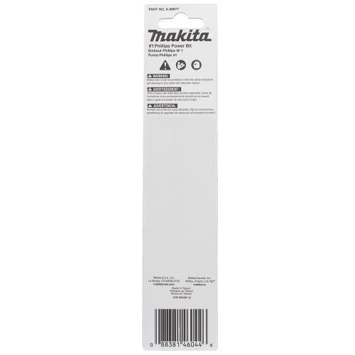 Makita A-96877 ImpactX™ #1 Phillips 6″ Power Bit