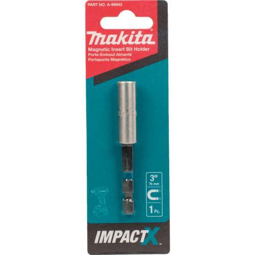 Makita A-96942 ImpactX™ 3″ Magnetic Insert Bit Holder
