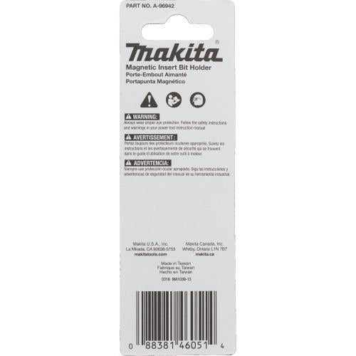 Makita A-96942 ImpactX™ 3″ Magnetic Insert Bit Holder
