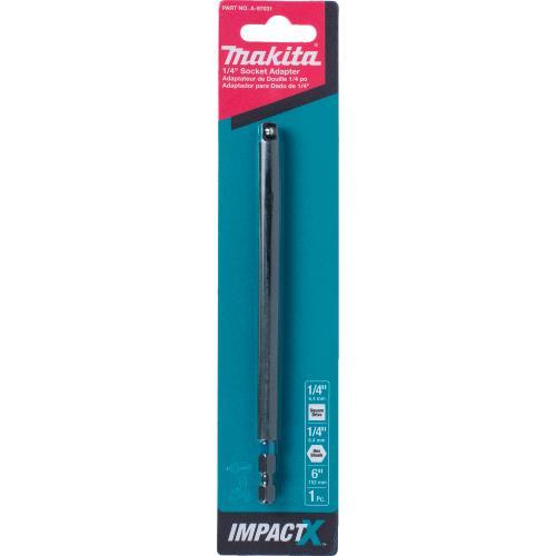 Makita A-97031 ImpactX™ 1/4″ x 6″ Socket Adapter