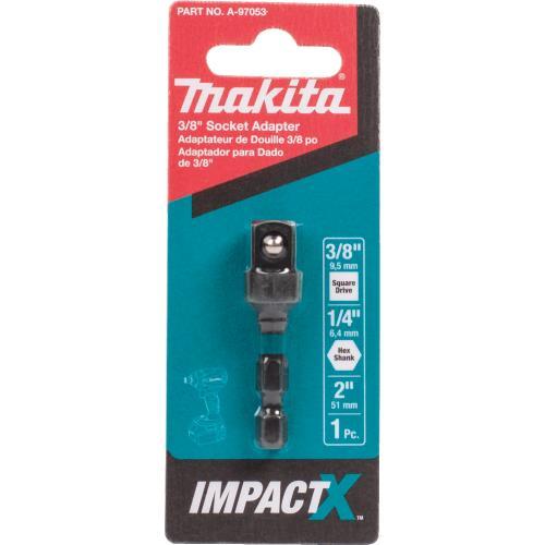 Makita A-97053 ImpactX™ 3/8″ x 2″ Socket Adapter
