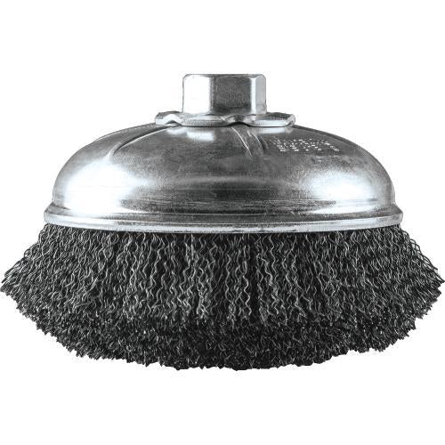 Makita A-98413 6" Crimped Wire Cup Brush, 5/8"‑11
