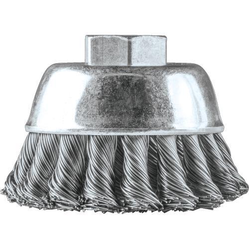 Makita A-98435 2‑3/4" Knot Wire Cup Brush, Stainless, 5/8"‑11