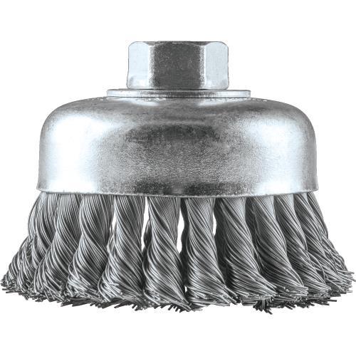 Makita A-98463 4" Knot Wire Cup Brush, 5/8"‑11