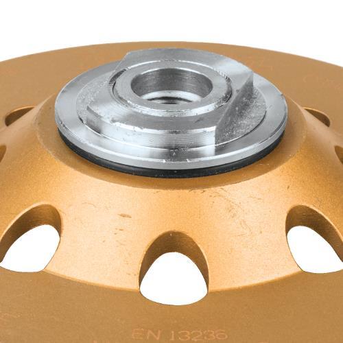 Makita A-98871 5" Low‑Vibration Diamond Cup Wheel, Turbo