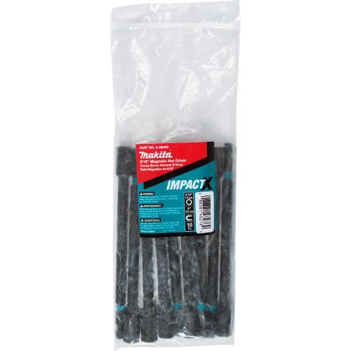 Makita A-99465 ImpactX™ 5/16″ x 6″ Magnetic Nut Driver, 10/pk, Bulk