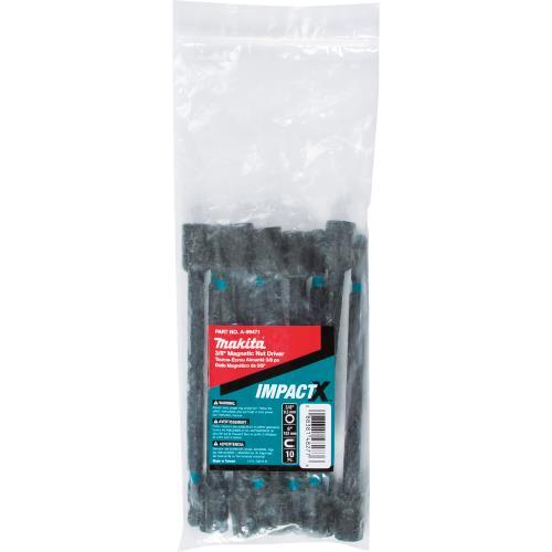 Makita A-99471 ImpactX™ 3/8″ x 6″ Magnetic Nut Driver, 10/pk, Bulk