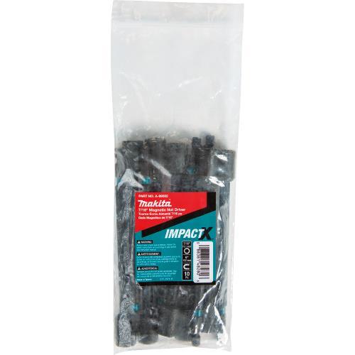 Makita A-99502 ImpactX™ 7/16″ x 6″ Magnetic Nut Driver, 10/pk, Bulk