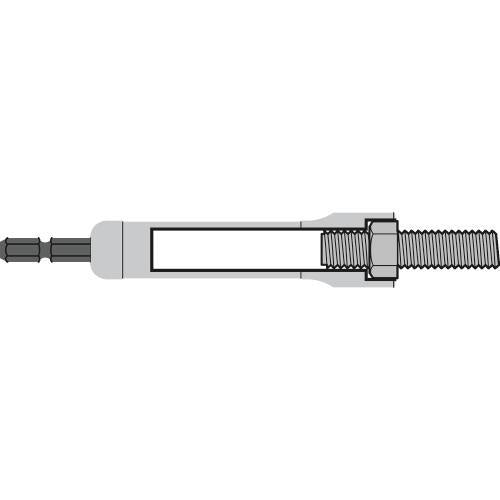 Makita B-43337 9/16" x 24" Hollow Socket