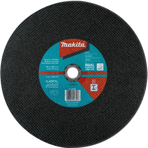 Makita B-57598-5 14" x 3/32" x 1" Abrasive Cut‑Off Wheel, 5/pk