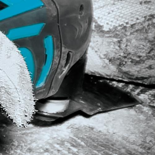 Makita B-67131 Starlock® Oscillating Multi‑Tool 2" High Carbon Steel Flexible Scraper Blade