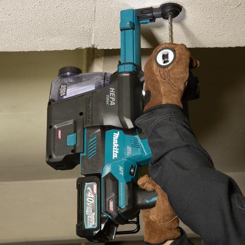 Makita DX12 Dust Extractor Attachment with HEPA Filter Cleaning Mechanism