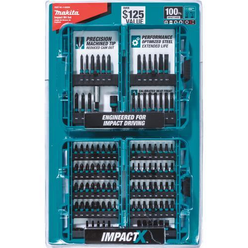 Makita E-00038 ImpactX™ 100 Pc. Driver Bit Set