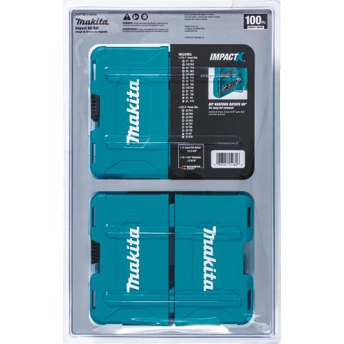 Makita E-00038 ImpactX™ 100 Pc. Driver Bit Set