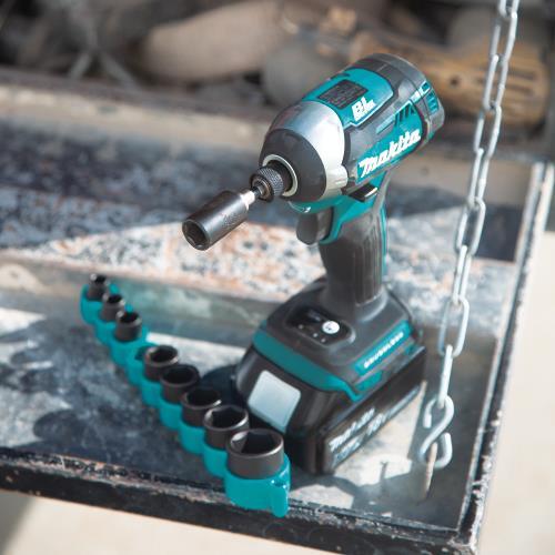 Makita E-01672 Impact XPS® 10 Pc. 3/8" Drive 6‑Point SAE Impact Socket Set w/ Standard Socket Adapter