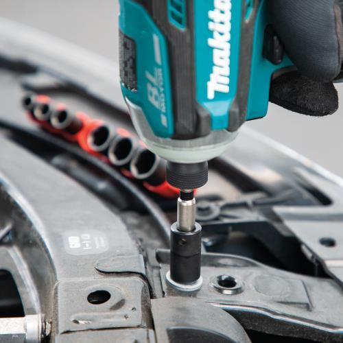 Makita E-01694 Impact XPS® 8 Pc. 1/4" Drive 6‑Point Metric Impact Socket Set w/ Standard Socket Adapter