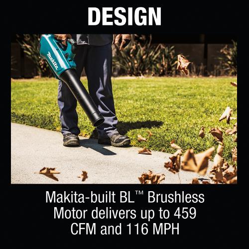 Makita XBU03Z 18V LXT® Lithium‑Ion Brushless Cordless Blower, Tool Only
