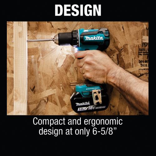 Makita XFD131 18V LXT® Lithium‑Ion Brushless Cordless 1/2" Driver‑Drill Kit (3.0Ah)