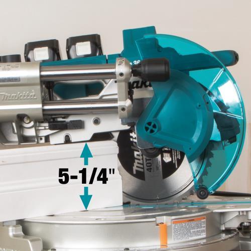 Makita XSL06PM 36V (18V X2) LXT® Brushless 10" Dual‑Bevel Sliding Compound Miter Saw with Laser Kit (4.0Ah)
