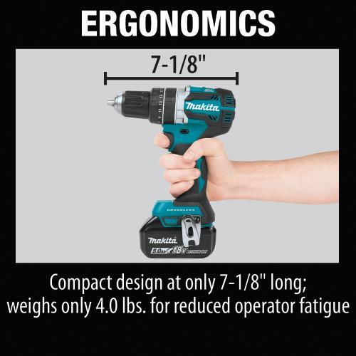 Makita XT269T 18V LXT® Lithium‑Ion Brushless Cordless 2‑Pc. Combo Kit (5.0Ah)