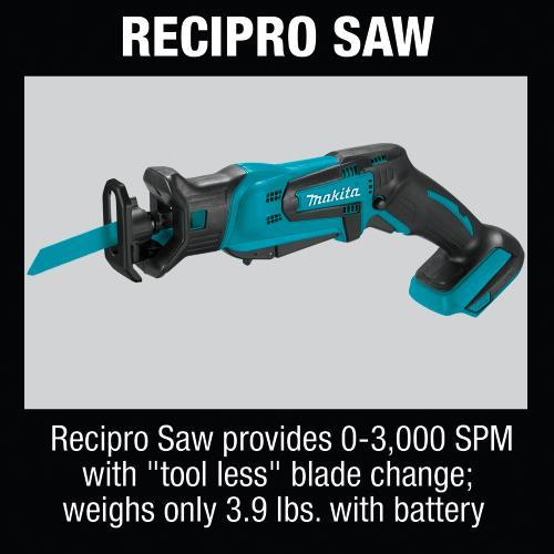 Makita XT614SX1 18V LXT® Lithium‑Ion Cordless 6‑Pc. Combo Kit (3.0Ah)