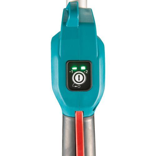 Makita XUX02SM1X4 18V LXT® Lithium‑Ion Brushless Cordless Couple Shaft Power Head Kit w/ 13" String Trimmer & 10" Pole Saw Attachments (4.0Ah)