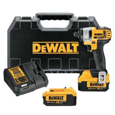 Dewalt DCF885M2 20V Max Premium 1/4" Impact Driver Kit
