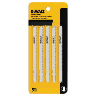 Dewalt DW3755-5 4" 8Tpi Alum/Fiberglasscut Cobalt T-S J-Saw Bld (25 Ea)
