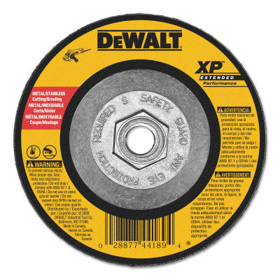 Dewalt DW8821 6" X 1/4" X 5/8"-11 Xp Grinding Wheel (1 Ea)