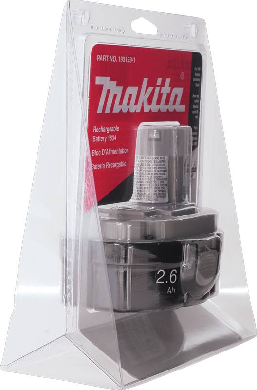 Makita 193159-1 18V Ni‑MH 2.6Ah Battery 1834, Pod Style