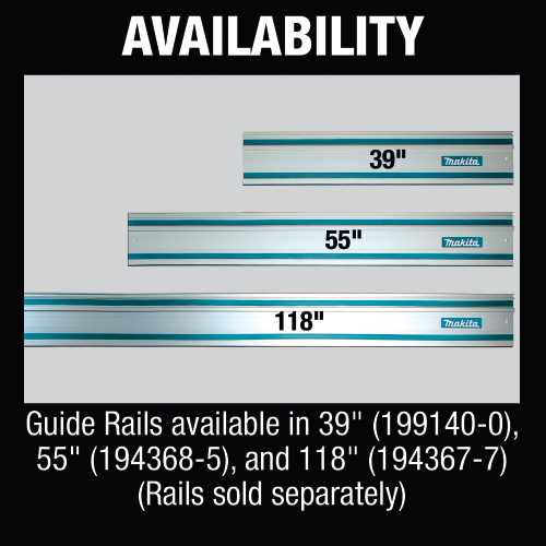Makita 194367-7 118" Guide Rail