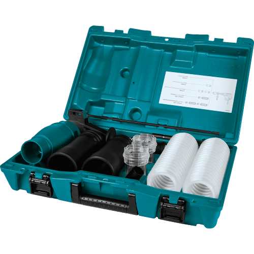 Makita 196074-8 Dust Extraction Attachment Kit, SDS‑MAX, Drilling and Demolition