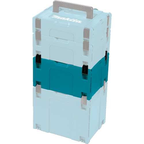 Makita 197212-5 MAKPAC Interlocking Case, Large, 8‑1/2" x 15‑1/2" x 11‑5/8"